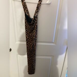 Leopard Print Jumpsuit